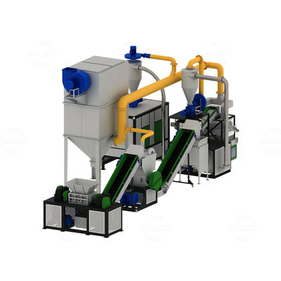 Plastic And Aluminum Blister Food Packaging Bag Recycling Machine For Energy Recycling