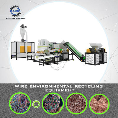 Electric Scrap Copper Wire Granulator Recycling Machine Suitable for Cable Wire Scrap