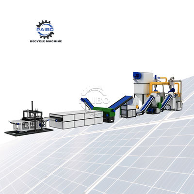 99% Separate Purity Mono Solar Panels Recycling High Recycling Efficiency