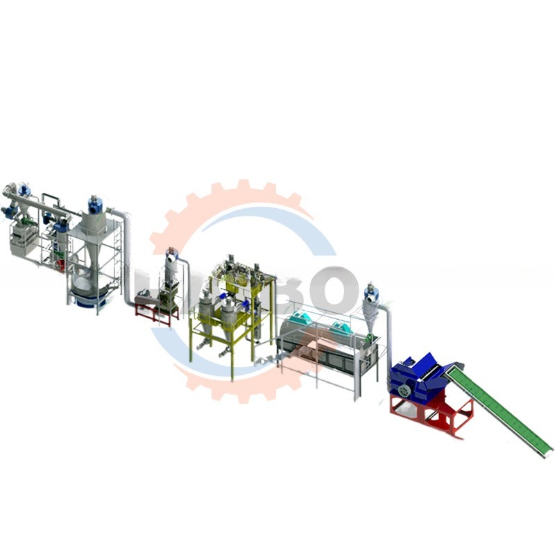 UT-500 Battery Recycling Machine High Separator Rate 96-99.99% for Car ...